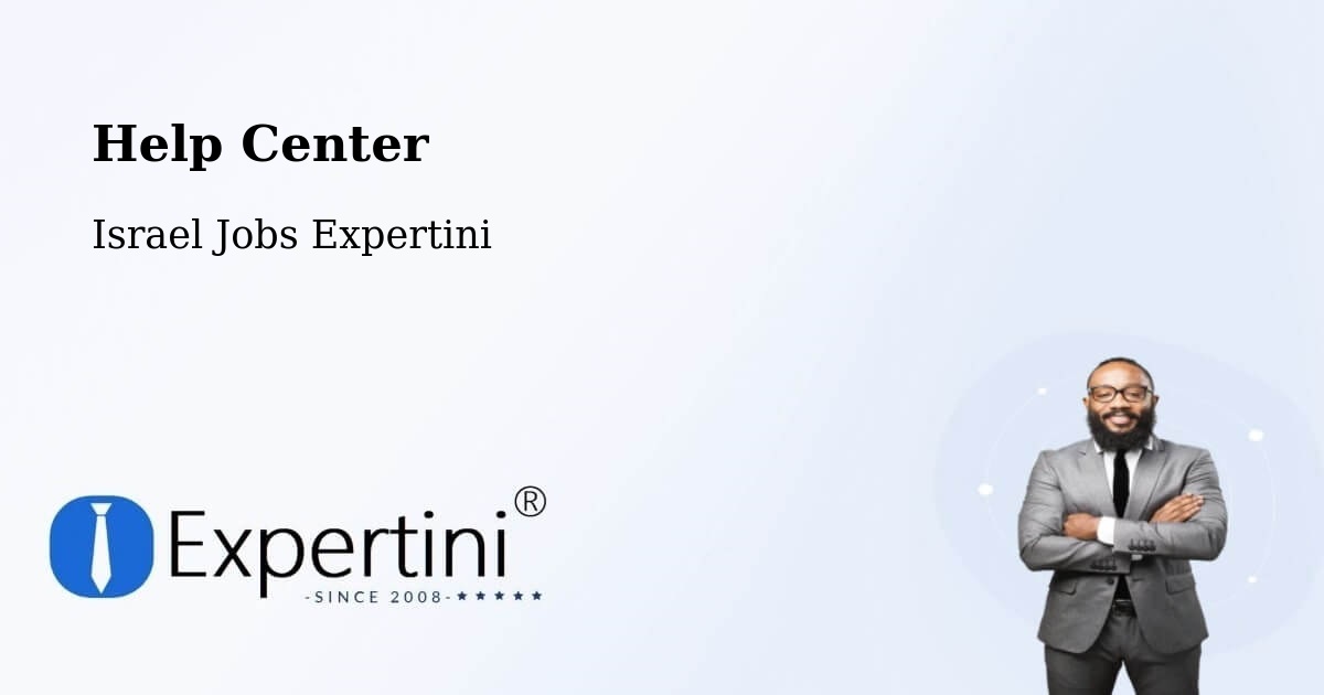 Help Center – Lod - Israel Jobs Expertini