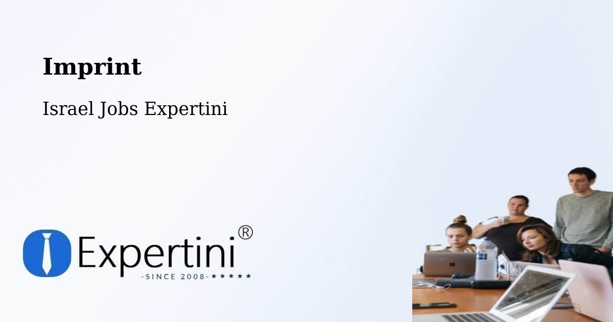 Imprint – Lod - Israel Jobs Expertini