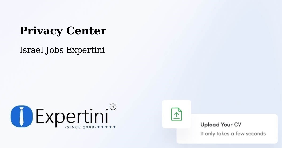 Privacy Policy – Lod - Israel Jobs Expertini