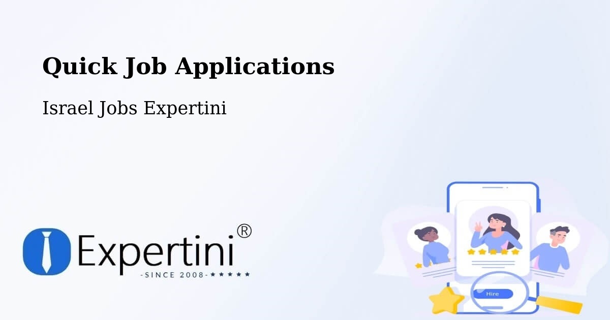Quick Apply Feature – Lod - Israel Jobs Expertini