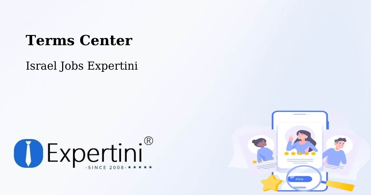 Terms of Service – Lod - Israel Jobs Expertini